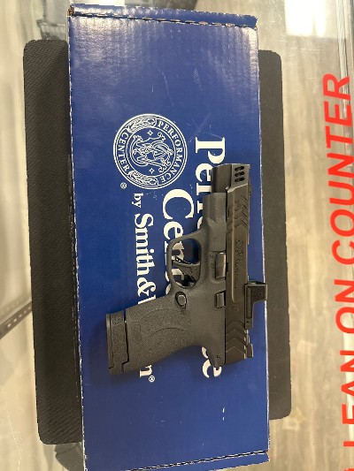 SMITH & WESSON PERFORMANCE CENTER M&P9 SHIELD PLUS CARRY COMP (MICRO-COMPACT) 9MM LUGER (9X19 PARA) - Image 1 of 4