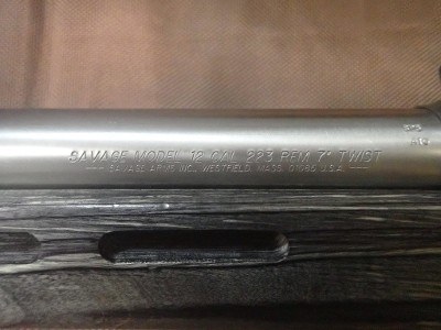SAVAGE ARMS 12 .223 REM - Image 5 of 7