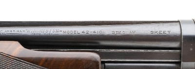 WINCHESTER Model 42 Deluxe Skeet .410 GA - Image 5 of 6