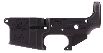 SPIKE&sbquo;S TACTICAL CALICO JACK STRIPPED LOWER RECEIVER MULTI - Image 1 of 1