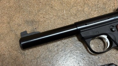 RUGER 22/45 MK III TARGET MODEL .22 LR - Image 5 of 11