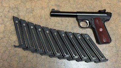RUGER 22/45 MK III TARGET MODEL .22 LR