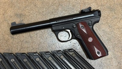 RUGER 22/45 MK III TARGET MODEL .22 LR - Image 2 of 11