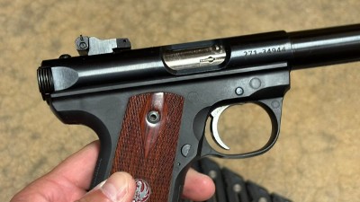 RUGER 22/45 MK III TARGET MODEL .22 LR - Image 8 of 11