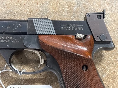 HIGH STANDARD SUPERMATIC .22 LR - Image 2 of 9