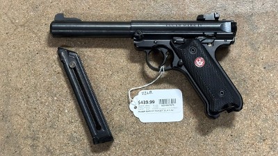 RUGER MARK IV TARGET .22 LR - Image 1 of 8