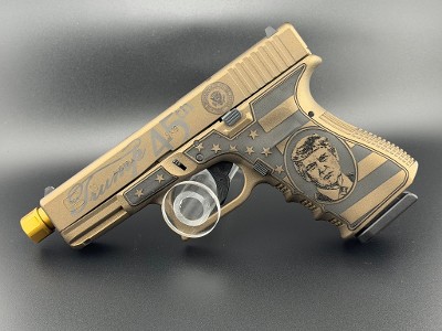 GLOCK G19 GEN3 (TRUMP CUSTOM) 9MM LUGER (9X19 PARA) - Image 5 of 10