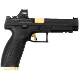 CZ P-10F + HS 507C X2, GOLD BARREL & TRIGGER, APEX EXT SLIDE & MAG RELEASE 9MM LUGER (9X19 PARA) - Image 2 of 3