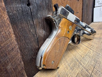 SMITH & WESSON MODEL 539 HP NICKEL 9MM LUGER (9x19 PARA) - Image 4 of 12