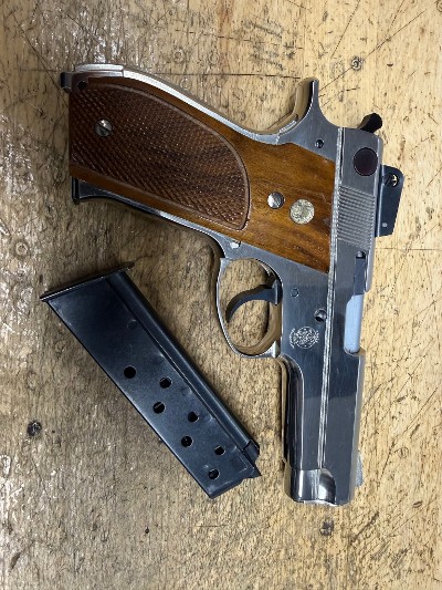 SMITH & WESSON MODEL 539 HP NICKEL 9MM LUGER (9x19 PARA) - Image 12 of 12