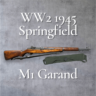 SPRINGFIELD ARMORY M1 Garand WW2 1945 Us Rifle .30-06 SPRG - Image 1 of 12