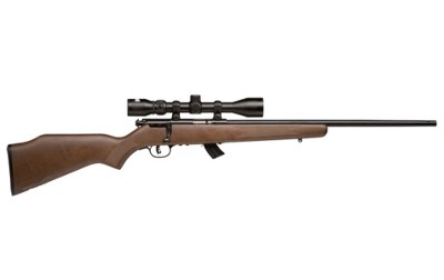 SAVAGE ARMS Mark II GXP Hardwood Scoped Package .22 LR - Image 1 of 1