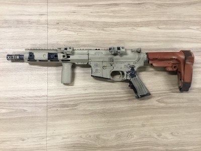 PALMETTO STATE ARMORY PA-15 COMPLETE STEALTH LOWER RECEIVER 5.56X45MM NATO - Image 1 of 4