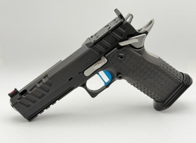ATLAS GUNWORKS Apollo V3 Perfect Zero™ TWO-TONE, BLUE FLAT MEDIUM 2LB, TACTICAL MAGWELL, RMR/SRO 9MM LUGER (9x19 PARA) - Image 2 of 2