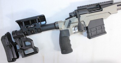 MDT SPORTING GOODS PIERCE ENGINEERING TI 223 REM 20" BARTLEIN THREADED BBL FLUTED MDT CHASSIS .223 REM - Image 6 of 10