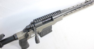 MDT SPORTING GOODS PIERCE ENGINEERING TI 223 REM 20" BARTLEIN THREADED BBL FLUTED MDT CHASSIS .223 REM - Image 9 of 10