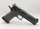 ATLAS GUNWORKSTITAN RDS V3, 9MM, BLACK, TACTICAL MAGWELL, MEDIUM BLUE SUB 2LB RMR PLATE SHIELDED AMBI 9MM LUGER (9x19 PARA) - Image 1 of 2