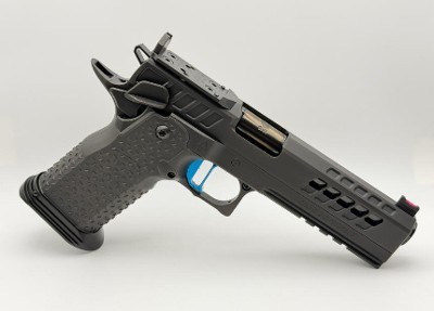 ATLAS GUNWORKSTITAN RDS V3, 9MM, BLACK, TACTICAL MAGWELL, MEDIUM BLUE SUB 2LB RMR PLATE SHIELDED AMBI 9MM LUGER (9x19 PARA) - Image 1 of 2