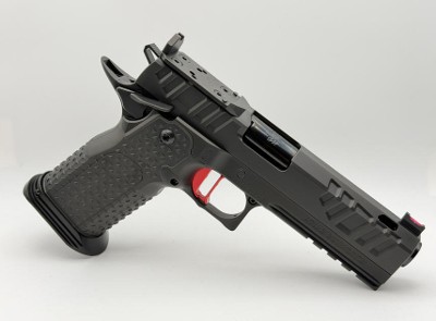 ATLAS GUNWORKSApollo V3 Perfect Zero™ DLC Blk, RED Flat Sub 2lb Trigger, Tactical Magwell, RMR/SRO Plate 9MM LUGER (9x19 PARA) - Image 1 of 2