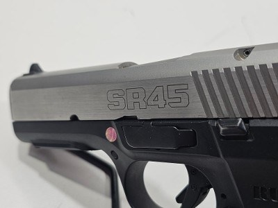 RUGER SR45 STAINLESS .45 ACP - Image 2 of 10