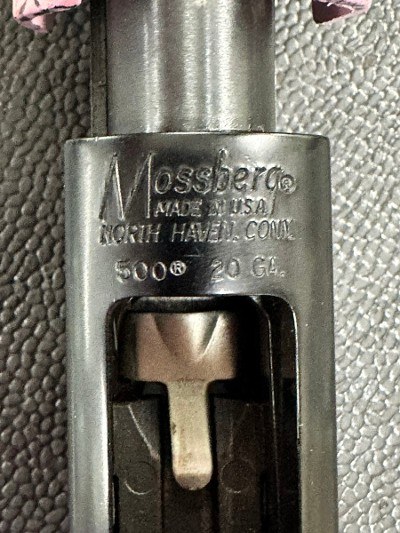 MOSSBERG 500 SHOTGUN 20 GA - Image 5 of 6