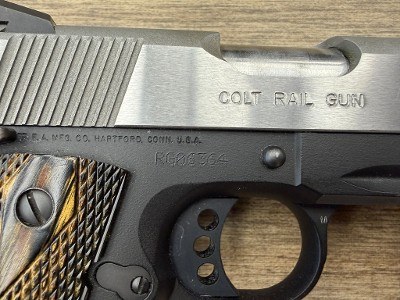 COLT RAIL GUN .45 ACP - Image 2 of 8