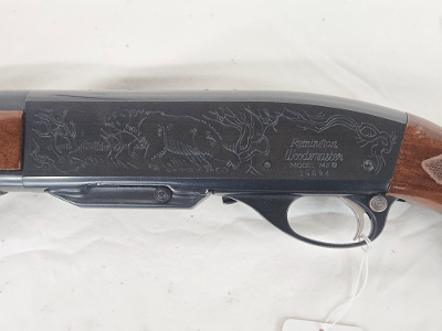 REMINGTON Woodsmaster 742 Factory Game Scene Engraved, 1960, 1st Year .280 Remington - Image 6 of 18