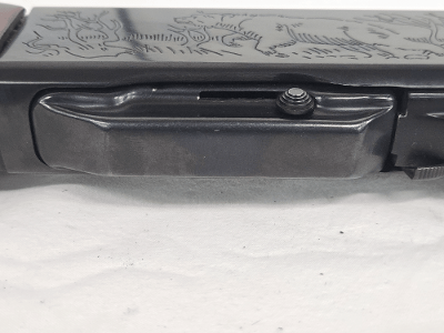 REMINGTON Woodsmaster 742 Factory Game Scene Engraved, 1960, 1st Year .280 Remington - Image 11 of 18