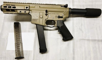 BRIGADE MFG. MODEL BM-F-9 9MM LUGER (9x19 PARA) - Image 1 of 5