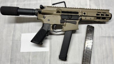 BRIGADE MFG. MODEL BM-F-9 9MM LUGER (9x19 PARA) - Image 3 of 5