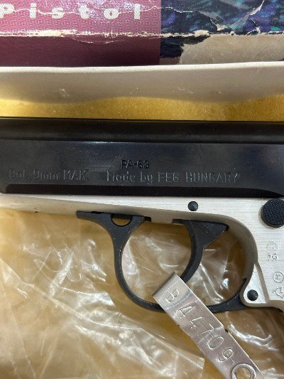 CENTURY ARMS pa-63 like new unfired in box 9x18MM MAKAROV - Image 4 of 15