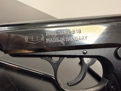 FEG HUNGARIAN FEG MOD-SMC-918 9x18MM MAKAROV - Image 7 of 13