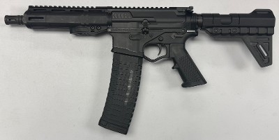 ATI ALPHA MAXX w/ 60RD MAGAZINE & FLIP UP SIGHTS 5.56X45MM NATO - Image 5 of 16