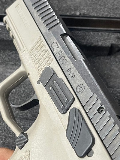 CZ P-07 SUPRESSOR READY 9MM LUGER (9x19 PARA) - Image 2 of 6