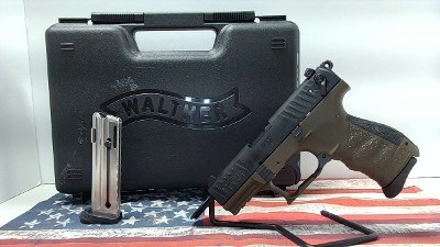 WALTHER 5120715 P22 Q MILITARY 22LR .22 LR - Image 1 of 9