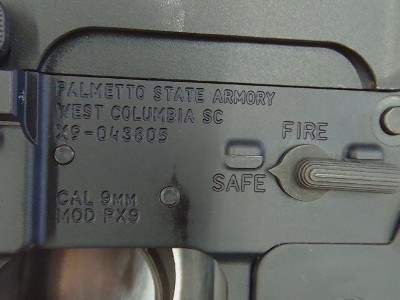 PALMETTO STATE ARMORY PX9 PISTOL 9MM LUGER (9x19 PARA) - Image 2 of 3