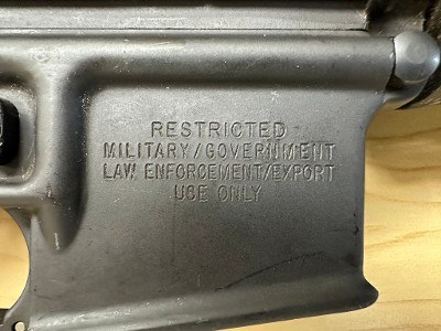 COLT AR-15 A2 Gov&sbquo;t Carbine (LE Trade-In) 5.56X45MM NATO - Image 6 of 8