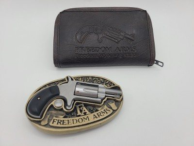 FREEDOM ARMS BUCKLE GUN .22 LR - Image 6 of 6