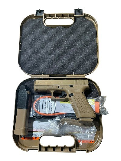 GLOCK G19X V (FDE) 9MM LUGER (9x19 PARA) - Image 2 of 5
