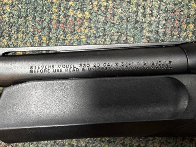 STEVENS 320 20 GA - Image 3 of 6