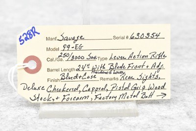 SAVAGE ARMS 99EG .250-3000 SAVAGE - Image 21 of 22