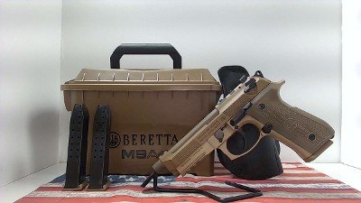 BERETTA M9A4 9MM LUGER (9x19 PARA) - Image 1 of 9