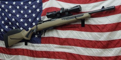 SAVAGE 110 SCOUT [FDE] .450 BUSHMASTER - Image 1 of 5