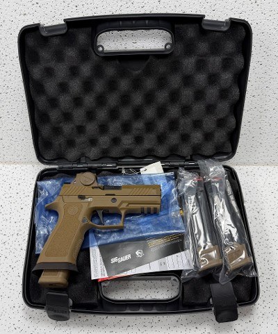 SIG SAUER M18X 9MM LUGER (9X19 PARA) - Image 1 of 10