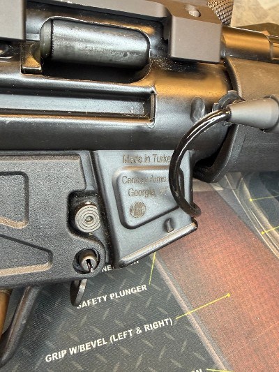 CENTURY ARMS AP5-M 9MM LUGER (9x19 PARA) - Image 3 of 5