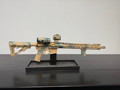 KE ARMS KE-15 556 CUSTOM CAMO AR5.56X45MM NATO - Image 1 of 17