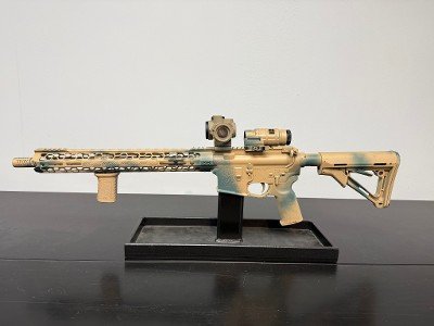KE ARMS KE-15 556 CUSTOM CAMO AR5.56X45MM NATO - Image 9 of 17