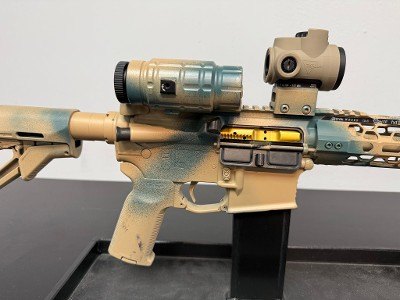 KE ARMS KE-15 556 CUSTOM CAMO AR5.56X45MM NATO - Image 3 of 17