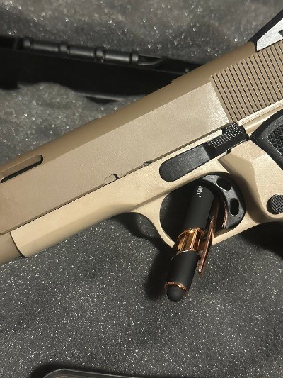 ROCK ISLAND ARMORY m1911 a2 GI standard FS High Cap custom with night sights .45 ACP - Image 3 of 16