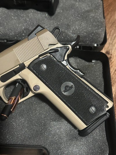 ROCK ISLAND ARMORY m1911 a2 GI standard FS High Cap custom with night sights .45 ACP - Image 2 of 16